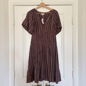 NWT Loft Linen Feel Dress